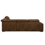 Ecksofa Malvern II Antiklederlook Antiklederlook