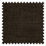 Ecksofa Maylis Webstoff Braun - Textil - 252 x 86 x 164 cm