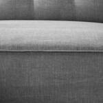 Canapé d'angle Nordic Chic II Tissu - Tissu TUS : 9 graphite - Méridienne courte à droite (vue de face)
