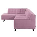 Ecksofa Nordic Chic Webstoff Cyclam - Breite: 269 cm - Longchair davorstehend links