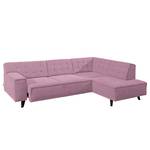 Ecksofa Nordic Chic Webstoff Cyclam - Breite: 269 cm - Longchair davorstehend rechts