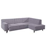 Ecksofa Nordic Chic Webstoff Flieder - Breite: 269 cm - Longchair davorstehend rechts