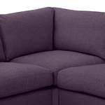 Ecksofa Omnia III Webstoff Webstoff Anda II: Violett - Longchair davorstehend links