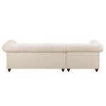 Ecksofa Pintano Beige - Ottomane davorstehend links