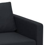 Hoekbank Portobello geweven stof Stof Ramira: Antraciet - Breedte: 251 cm - Longchair vooraanzicht links