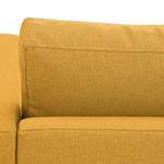 Ecksofa Portobello Webstoff Stoff Selva: Senfgelb - Breite: 251 cm - Longchair davorstehend links