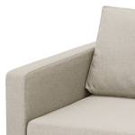 Ecksofa Portobello Webstoff Stoff Selva: Beige - Breite: 207 cm - Longchair davorstehend rechts