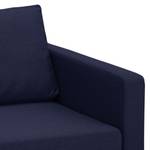 Ecksofa Portobello Webstoff Webstoff Milan: Dunkelblau - Breite: 293 cm - Longchair davorstehend rechts