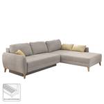 Ecksofa Ross Microfaser - Grau