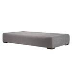 Modulares Sofa Roxbury III Webstoff Stoff Kiara: Grau - 330 x 64 cm
