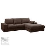 Ecksofa Seaton Nougat - Longchair davorstehend rechts