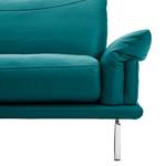 Ecksofa Seattle II Longchair/Ottomane davorstehend rechts - Petrol