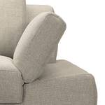 Ecksofa Silvano I Webstoff Webstoff - Beige - Longchair davorstehend links - Ohne Kopfstütze