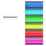 Ecksofa Spotlight mit LED-Beleuchtung / Schlaffunktion - Longchair davorstehend links