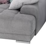 Canapé d'angle Stonda Microfibre - Gris