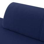 Canapé d'angle Sydney Tissu - Tissu Lotana : Bleu - Méridienne longue à gauche (vue de face)
