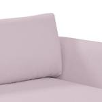 Ecksofa Wings Style (mit Schlaffunktion) - Webstoff - Lavendel - Longchair davorstehend rechts - 1 Kissen