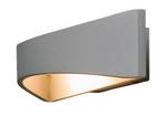 LED-Wandleuchte IMPULS Grau - Metall - 25 x 6 x 9 cm