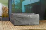 Schutzhülle Gartenmöbel Dining Lounge Grau - Textil - 200 x 80 x 260 cm