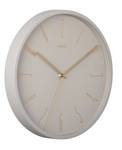 Horloge murale Belle Numbers D35cm Gris