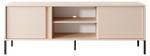 Meuble tv DAST RTV154 2D Beige - Bois manufacturé - Matière plastique - 154 x 54 x 40 cm