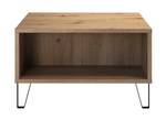 Table basse GAMMA Beige - Bois massif - 60 x 37 x 60 cm