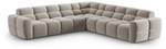 Ecksofa LISA 5 Sitzplätze Beige