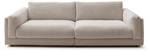 Big Sofa RAINA Taupe - Textil