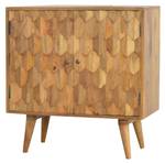 SCHRANK Tropics Braun - Massivholz - Holzart/Dekor - 75 x 77 x 35 cm