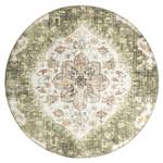 Vintage Gartenteppich R Santo Mandala Grün - 100 x 100 cm