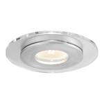 Premium LED Einbauleuchte Set single 3x 3,5W - Alu/Glas