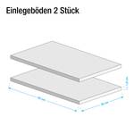 Inlegplanken Rasant-Extra (2-delige set) Texline