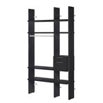 Tablettes d'étagère Cody Lot de 2 - Anthracite - Largeur : 41 cm