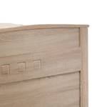 Eenpersoonsbed Caja Sonoma eikenhouten look