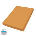 Boxspring-Elastan-Spannbettttuch Orange - Orange - 140 x 200 cm