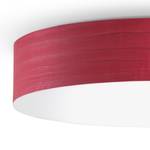 LED-plafondlamp Veneli 1 lichtbron - Essenhouten rood - Diameter lampenkap: 50 cm