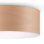 Plafonnier LED Veneli 1 ampoule - Hêtre - Abat-jour diamètre : 30 cm