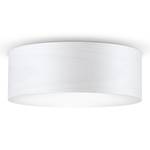 LED-plafondlamp Veneli 1 lichtbron - Essenhouten wit - Diameter lampenkap: 30 cm