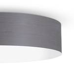 Plafonnier LED Veneli 1 ampoule - Frêne anthracite - Abat-jour diamètre : 70 cm
