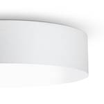 LED-plafondlamp Veneli 1 lichtbron - Essenhouten wit - Diameter lampenkap: 70 cm