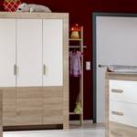 Garderobe Emma eikenhout wit