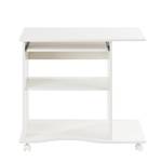 Bureau pour ordinateur Ene aspect vernis blanc