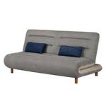 Schlafsofa Energy Webstoff Grau / Cappuccino / Blau