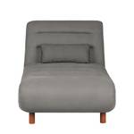 Chaise longue in tessuto Energy Tessuto Grigio/Beige - Grigio