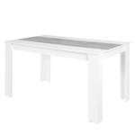 Table Isorana Blanc / Imitation béton