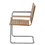 Table et chaises de jardin TEAKLINE 9B+ Teck massif / Acier inoxydable