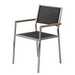 Table et chaises de jardin TEAKLINE C+ Teck massif / Acier inoxydable