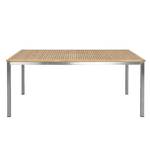 Table et chaises de jardin TEAKLINE 7B Teck massif / Acier inoxydable