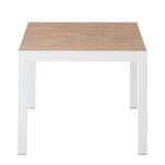 Table extensible Aldan Imitation chêne / Blanc