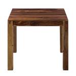 Eettafel Andaman Sheeshamhout donker honingkleurig - Breedte: 90 cm